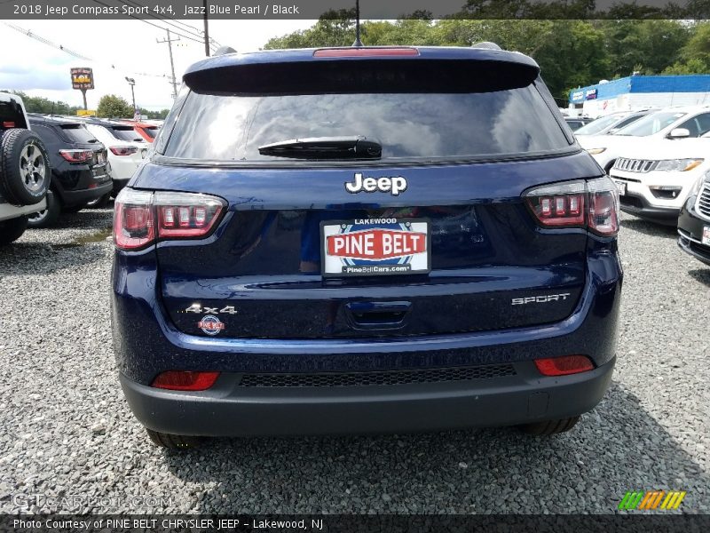 Jazz Blue Pearl / Black 2018 Jeep Compass Sport 4x4