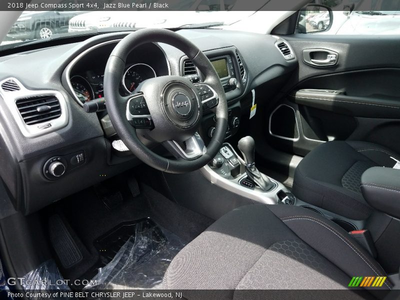 Jazz Blue Pearl / Black 2018 Jeep Compass Sport 4x4