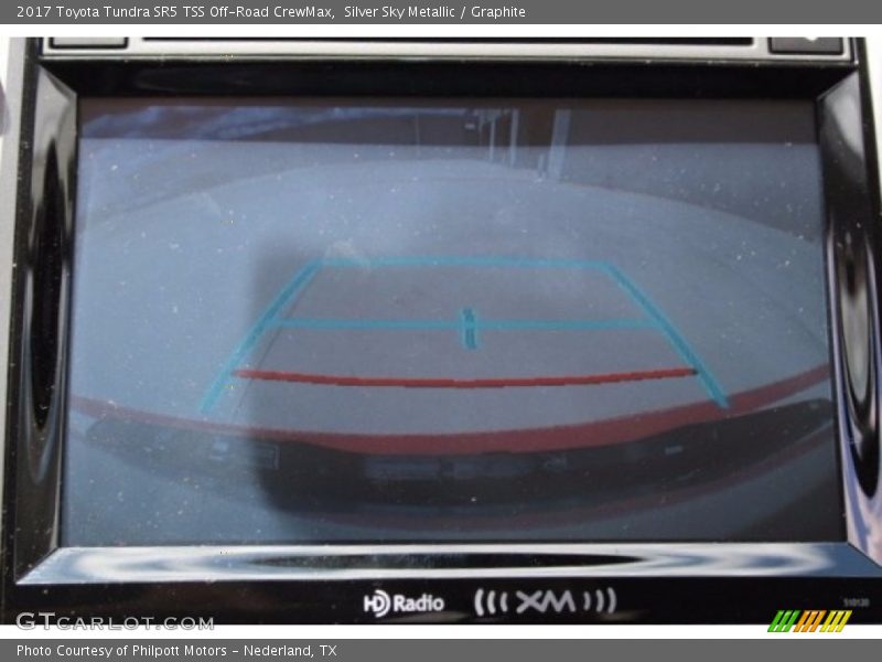 Silver Sky Metallic / Graphite 2017 Toyota Tundra SR5 TSS Off-Road CrewMax