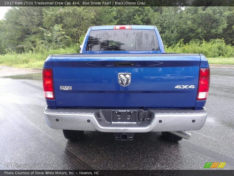 Blue Streak Pearl / Black/Diesel Gray 2017 Ram 2500 Tradesman Crew Cab 4x4