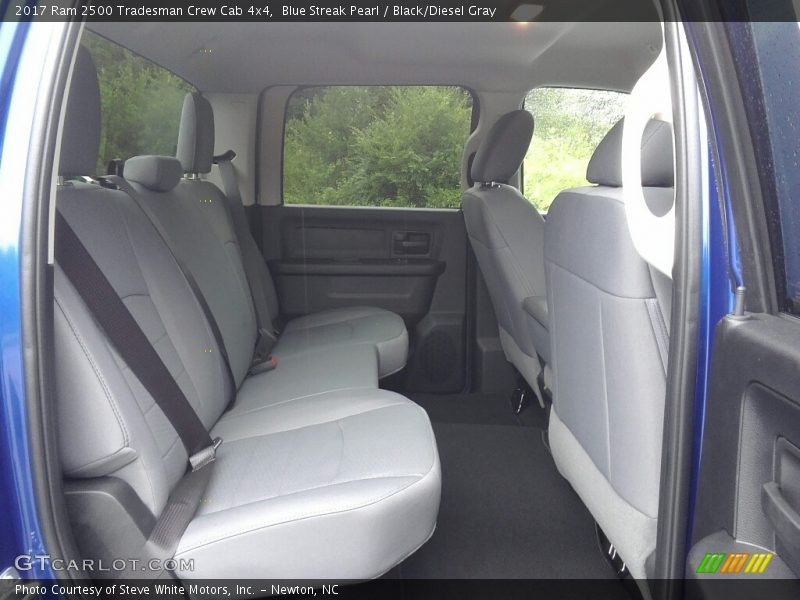 Blue Streak Pearl / Black/Diesel Gray 2017 Ram 2500 Tradesman Crew Cab 4x4