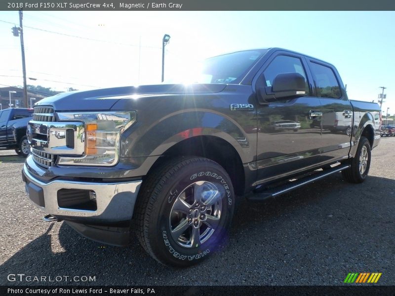 Magnetic / Earth Gray 2018 Ford F150 XLT SuperCrew 4x4