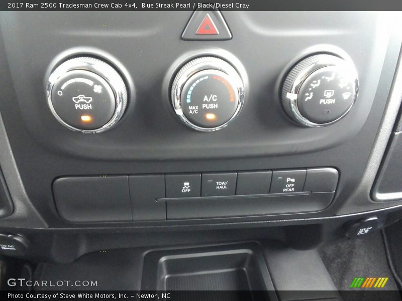 Blue Streak Pearl / Black/Diesel Gray 2017 Ram 2500 Tradesman Crew Cab 4x4