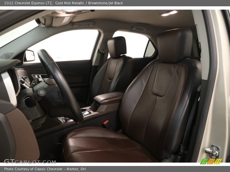 Gold Mist Metallic / Brownstone/Jet Black 2012 Chevrolet Equinox LTZ