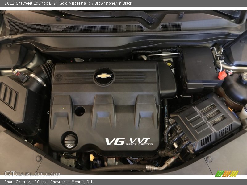Gold Mist Metallic / Brownstone/Jet Black 2012 Chevrolet Equinox LTZ