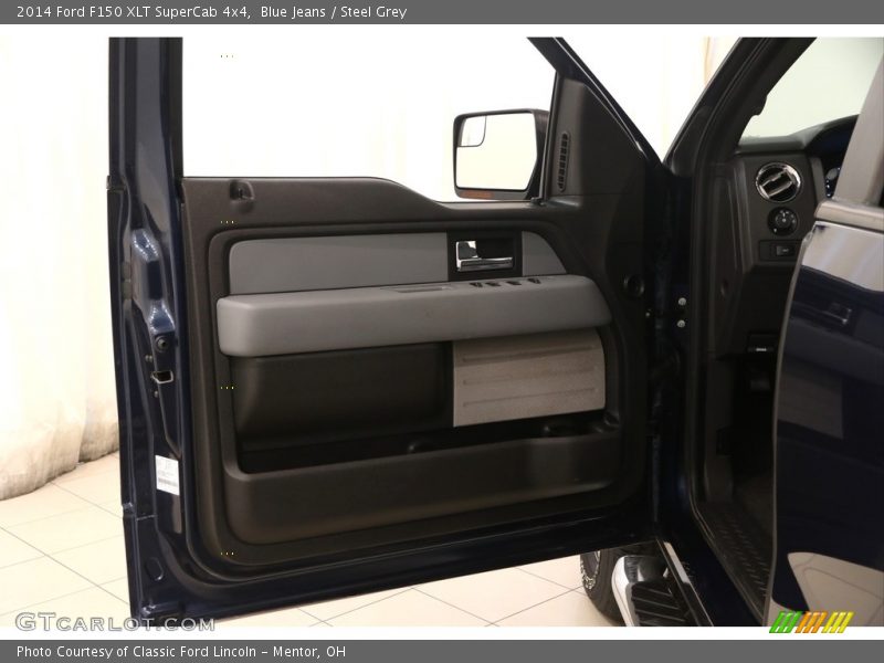 Blue Jeans / Steel Grey 2014 Ford F150 XLT SuperCab 4x4