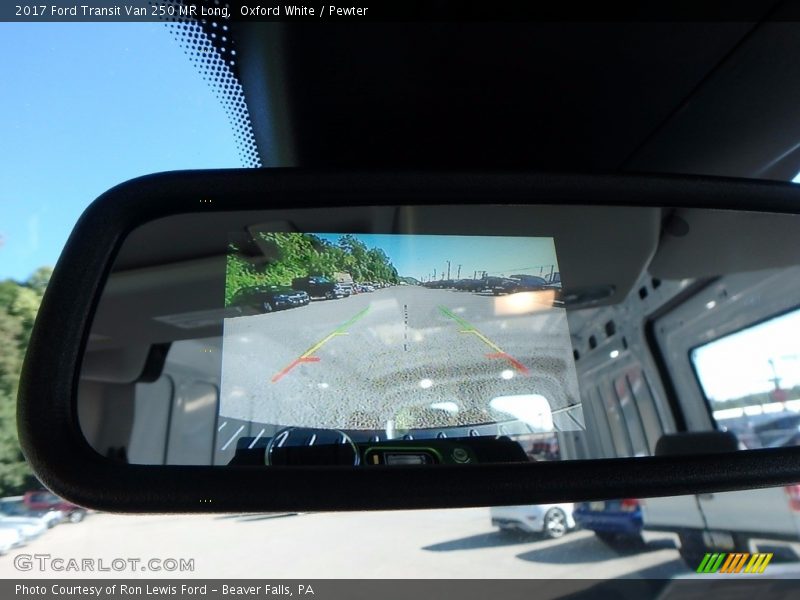 Oxford White / Pewter 2017 Ford Transit Van 250 MR Long