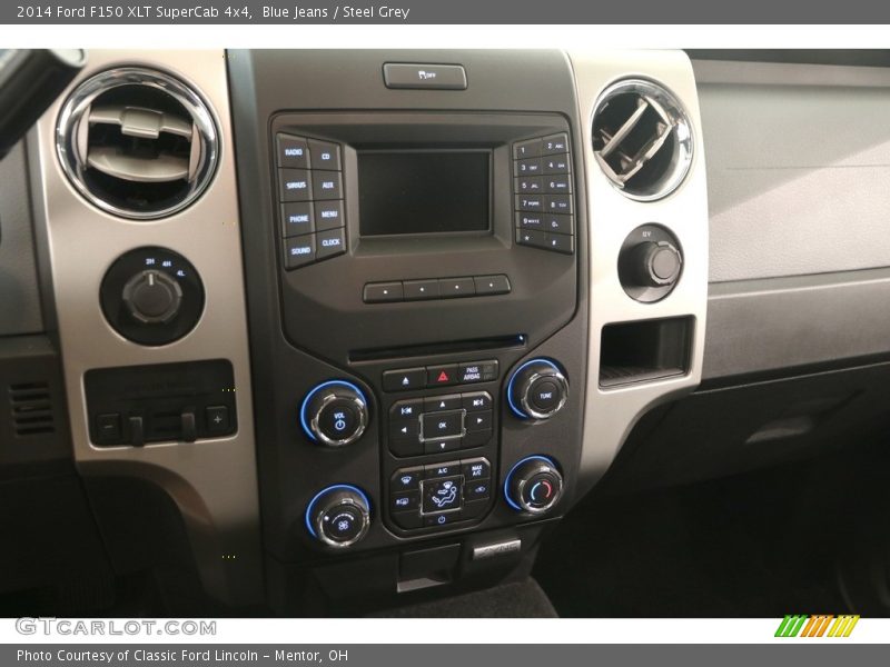 Blue Jeans / Steel Grey 2014 Ford F150 XLT SuperCab 4x4
