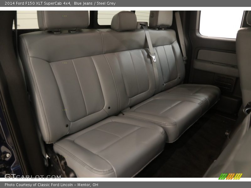 Blue Jeans / Steel Grey 2014 Ford F150 XLT SuperCab 4x4