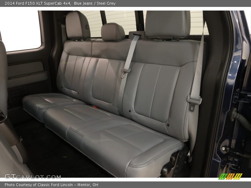 Blue Jeans / Steel Grey 2014 Ford F150 XLT SuperCab 4x4