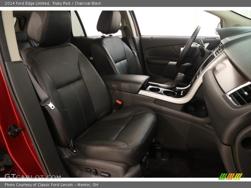 Ruby Red / Charcoal Black 2014 Ford Edge Limited