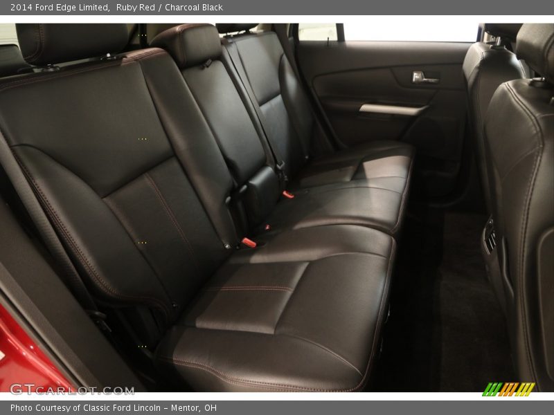 Ruby Red / Charcoal Black 2014 Ford Edge Limited