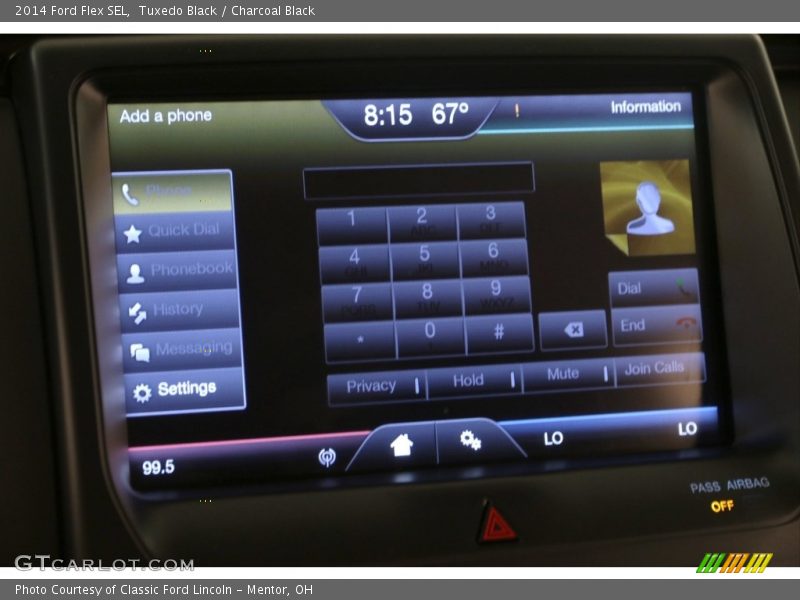 Tuxedo Black / Charcoal Black 2014 Ford Flex SEL