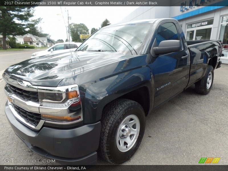 Graphite Metallic / Dark Ash/Jet Black 2017 Chevrolet Silverado 1500 WT Regular Cab 4x4
