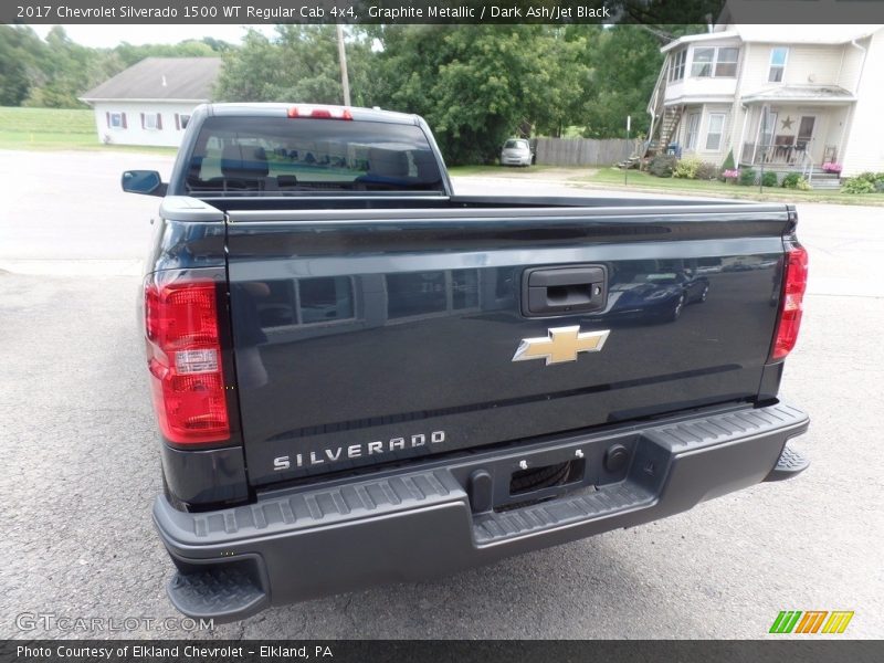 Graphite Metallic / Dark Ash/Jet Black 2017 Chevrolet Silverado 1500 WT Regular Cab 4x4