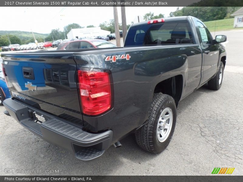 Graphite Metallic / Dark Ash/Jet Black 2017 Chevrolet Silverado 1500 WT Regular Cab 4x4