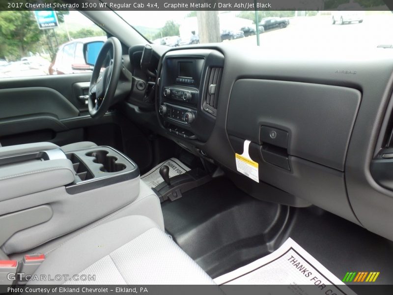 Graphite Metallic / Dark Ash/Jet Black 2017 Chevrolet Silverado 1500 WT Regular Cab 4x4