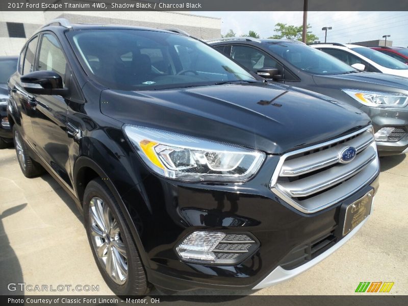 Shadow Black / Charcoal Black 2017 Ford Escape Titanium 4WD