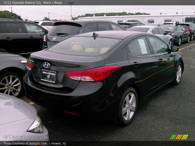 Black / Beige 2013 Hyundai Elantra GLS