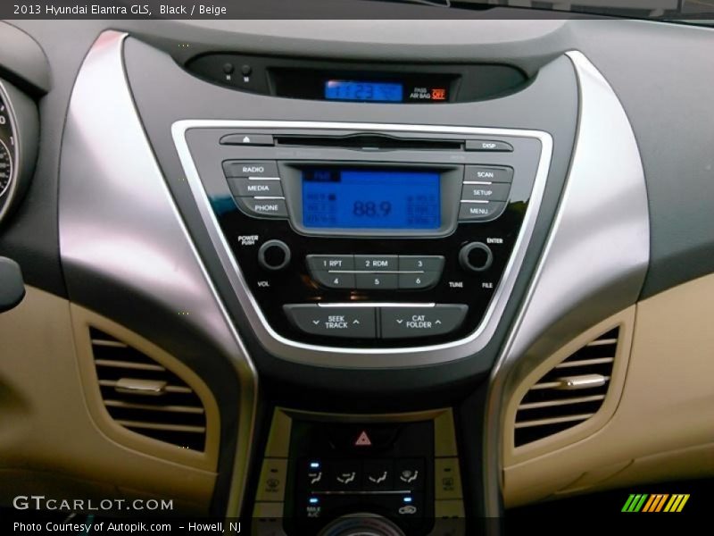 Black / Beige 2013 Hyundai Elantra GLS