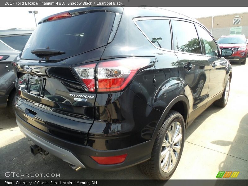 Shadow Black / Charcoal Black 2017 Ford Escape Titanium 4WD