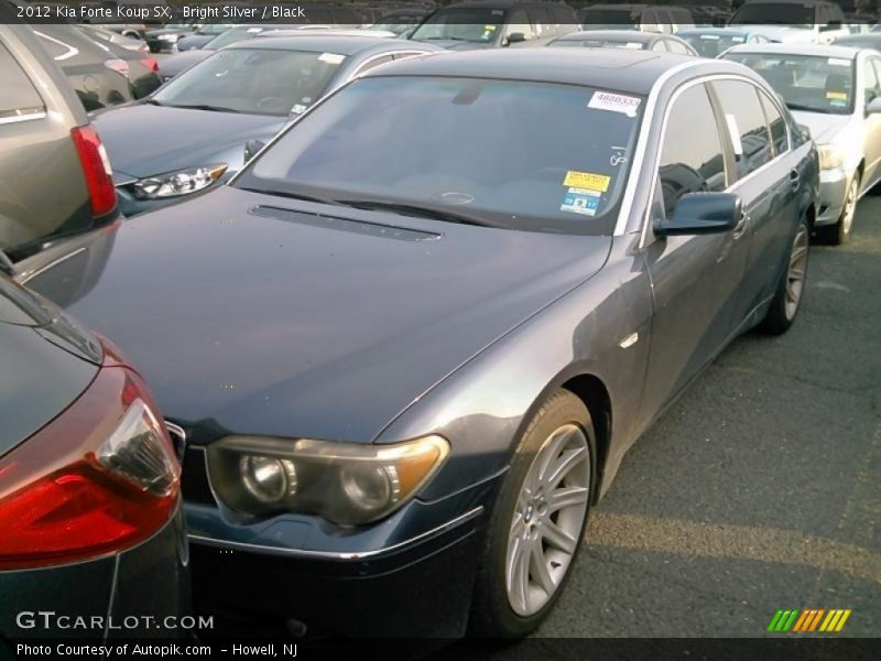 Bright Silver / Black 2012 Kia Forte Koup SX