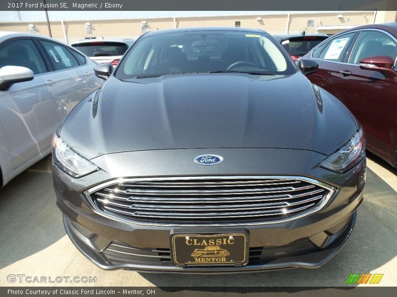 Magnetic / Ebony 2017 Ford Fusion SE