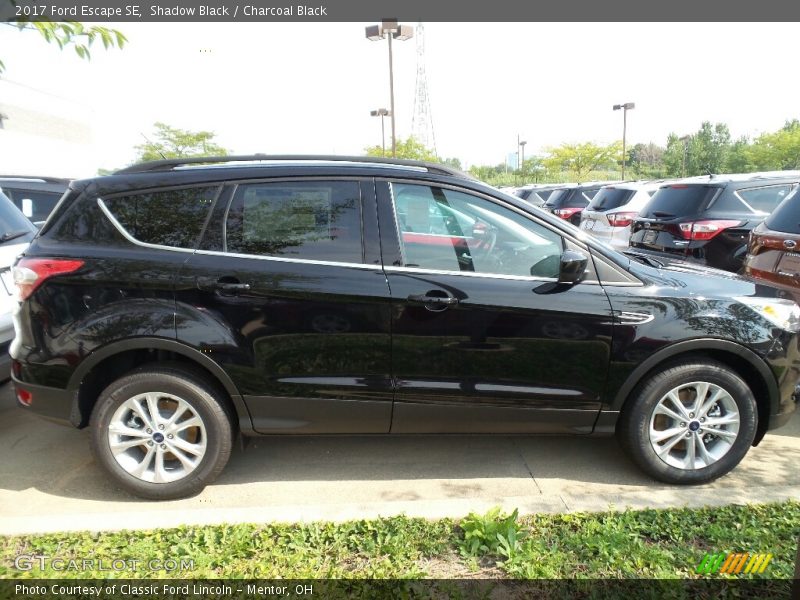 Shadow Black / Charcoal Black 2017 Ford Escape SE