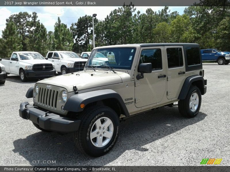 Gobi / Black 2017 Jeep Wrangler Unlimited Sport 4x4