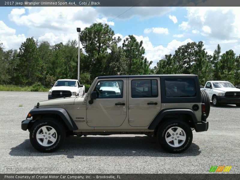 Gobi / Black 2017 Jeep Wrangler Unlimited Sport 4x4