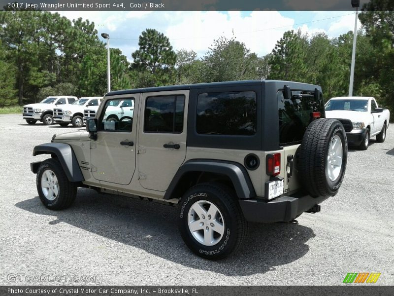 Gobi / Black 2017 Jeep Wrangler Unlimited Sport 4x4