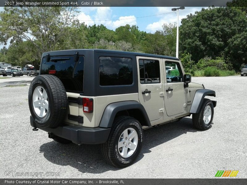 Gobi / Black 2017 Jeep Wrangler Unlimited Sport 4x4