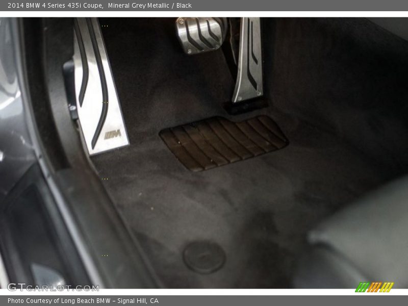 Mineral Grey Metallic / Black 2014 BMW 4 Series 435i Coupe