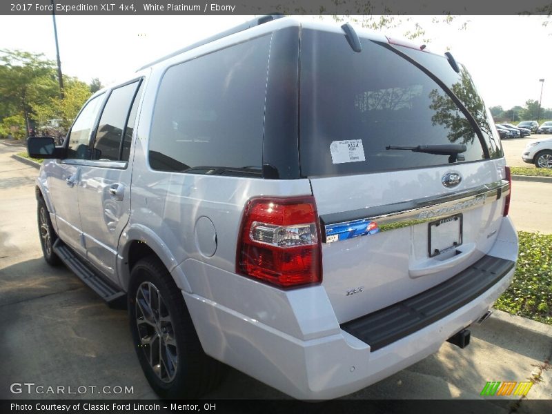 White Platinum / Ebony 2017 Ford Expedition XLT 4x4