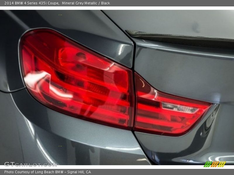 Mineral Grey Metallic / Black 2014 BMW 4 Series 435i Coupe