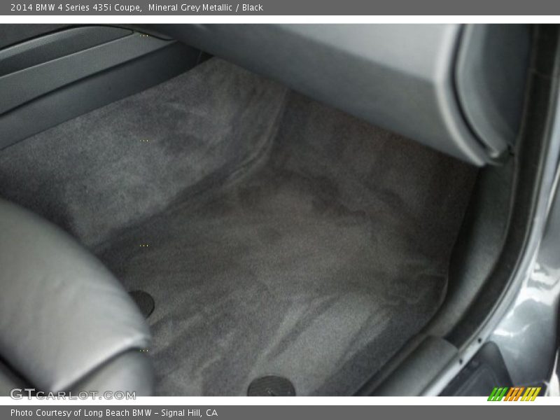 Mineral Grey Metallic / Black 2014 BMW 4 Series 435i Coupe