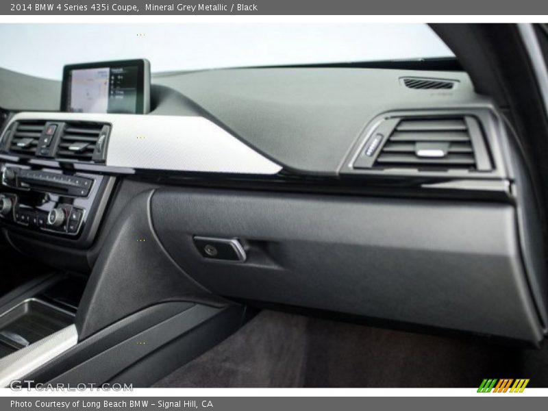 Mineral Grey Metallic / Black 2014 BMW 4 Series 435i Coupe