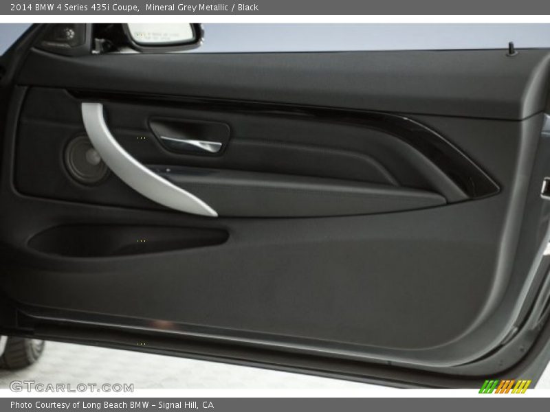 Mineral Grey Metallic / Black 2014 BMW 4 Series 435i Coupe