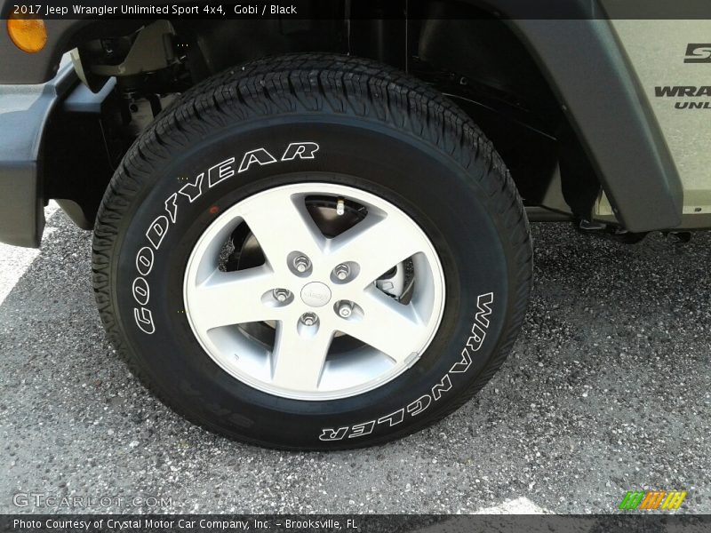 Gobi / Black 2017 Jeep Wrangler Unlimited Sport 4x4