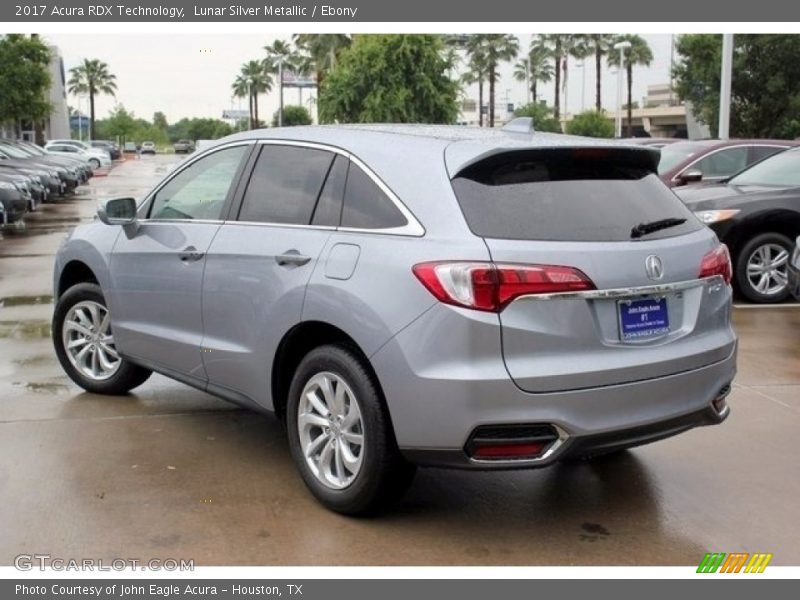 Lunar Silver Metallic / Ebony 2017 Acura RDX Technology