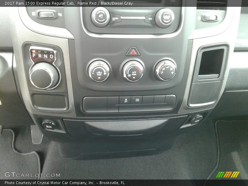 Flame Red / Black/Diesel Gray 2017 Ram 1500 Express Regular Cab