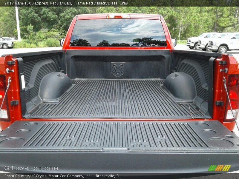Flame Red / Black/Diesel Gray 2017 Ram 1500 Express Regular Cab
