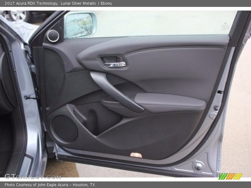 Lunar Silver Metallic / Ebony 2017 Acura RDX Technology