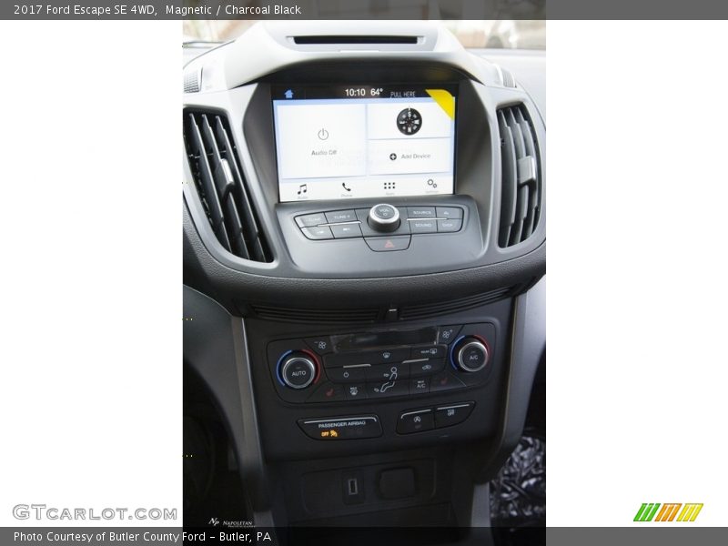 Magnetic / Charcoal Black 2017 Ford Escape SE 4WD
