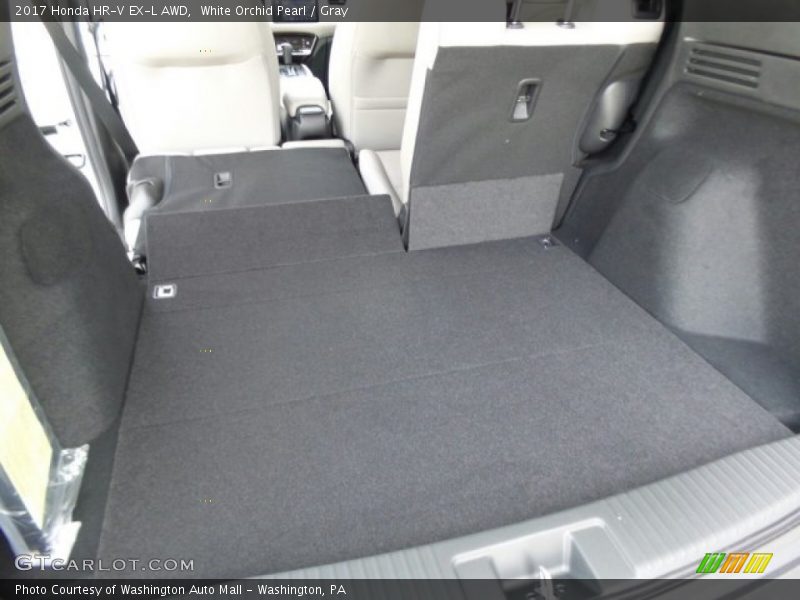 White Orchid Pearl / Gray 2017 Honda HR-V EX-L AWD