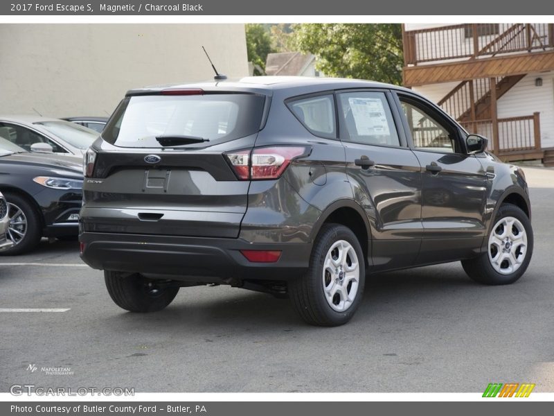 Magnetic / Charcoal Black 2017 Ford Escape S