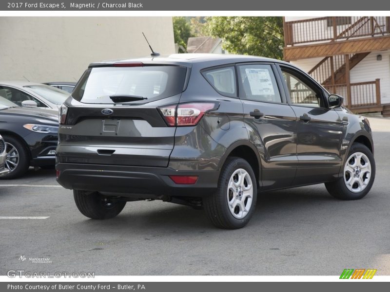 Magnetic / Charcoal Black 2017 Ford Escape S