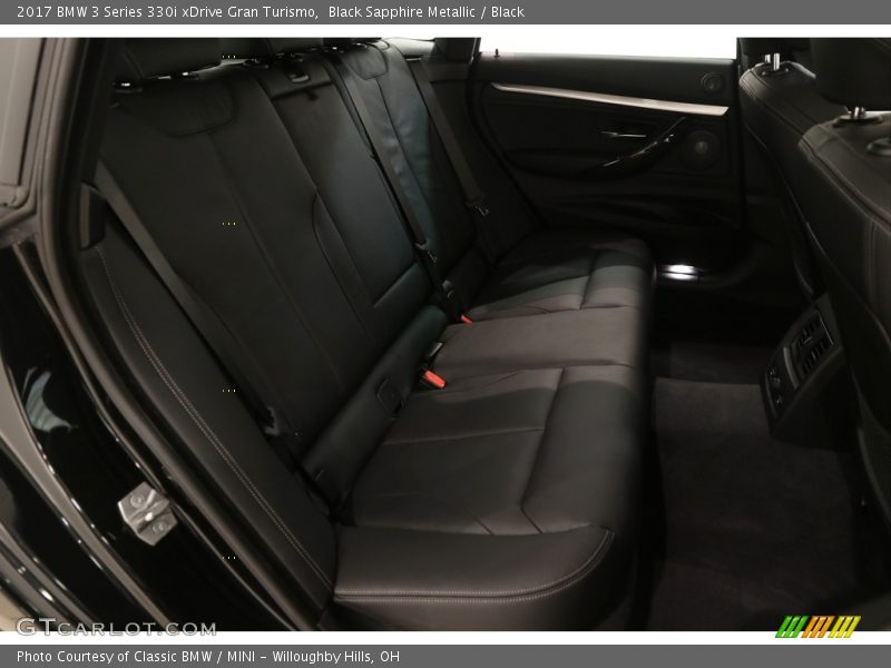 Black Sapphire Metallic / Black 2017 BMW 3 Series 330i xDrive Gran Turismo