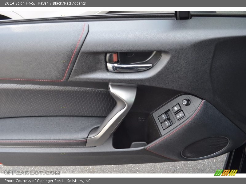 Raven / Black/Red Accents 2014 Scion FR-S