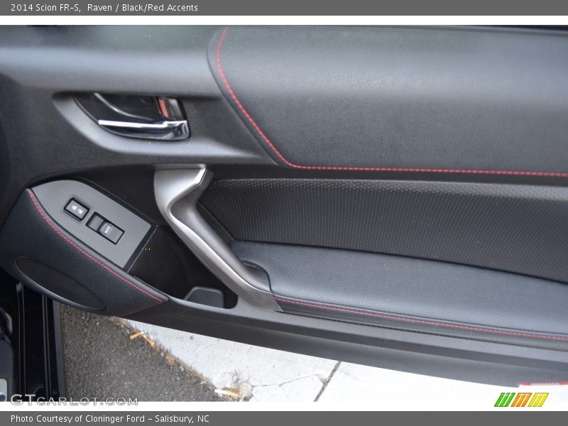 Raven / Black/Red Accents 2014 Scion FR-S